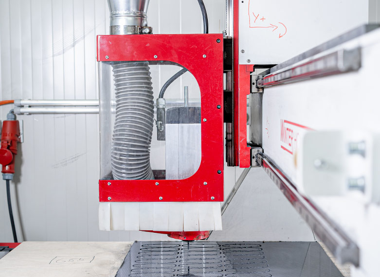 Bauteilbeschnitt und Nachbearbeitung